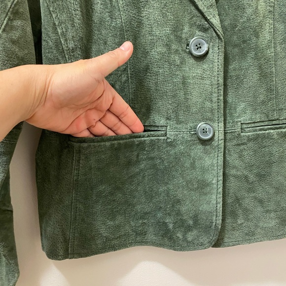 Relativity jacket women's Shell GENUINE LEATHER SIZE PM - Picture 3 of 9